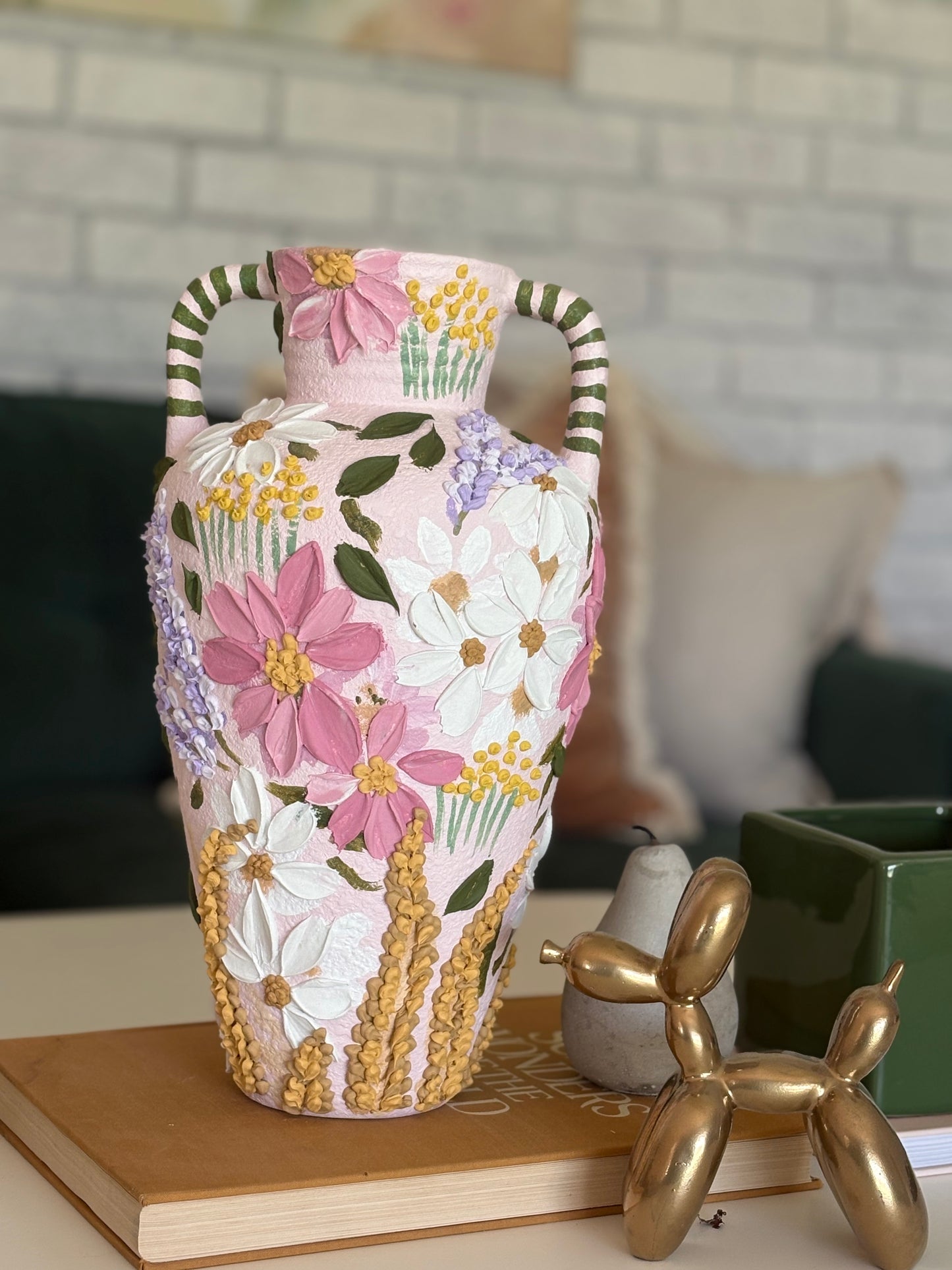 Busy being Pretty - Vase