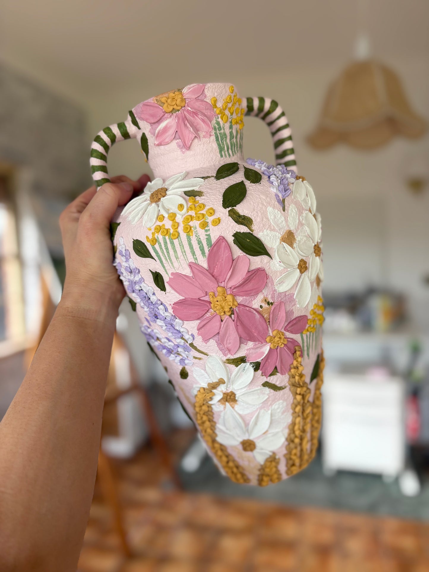 Busy being Pretty - Vase
