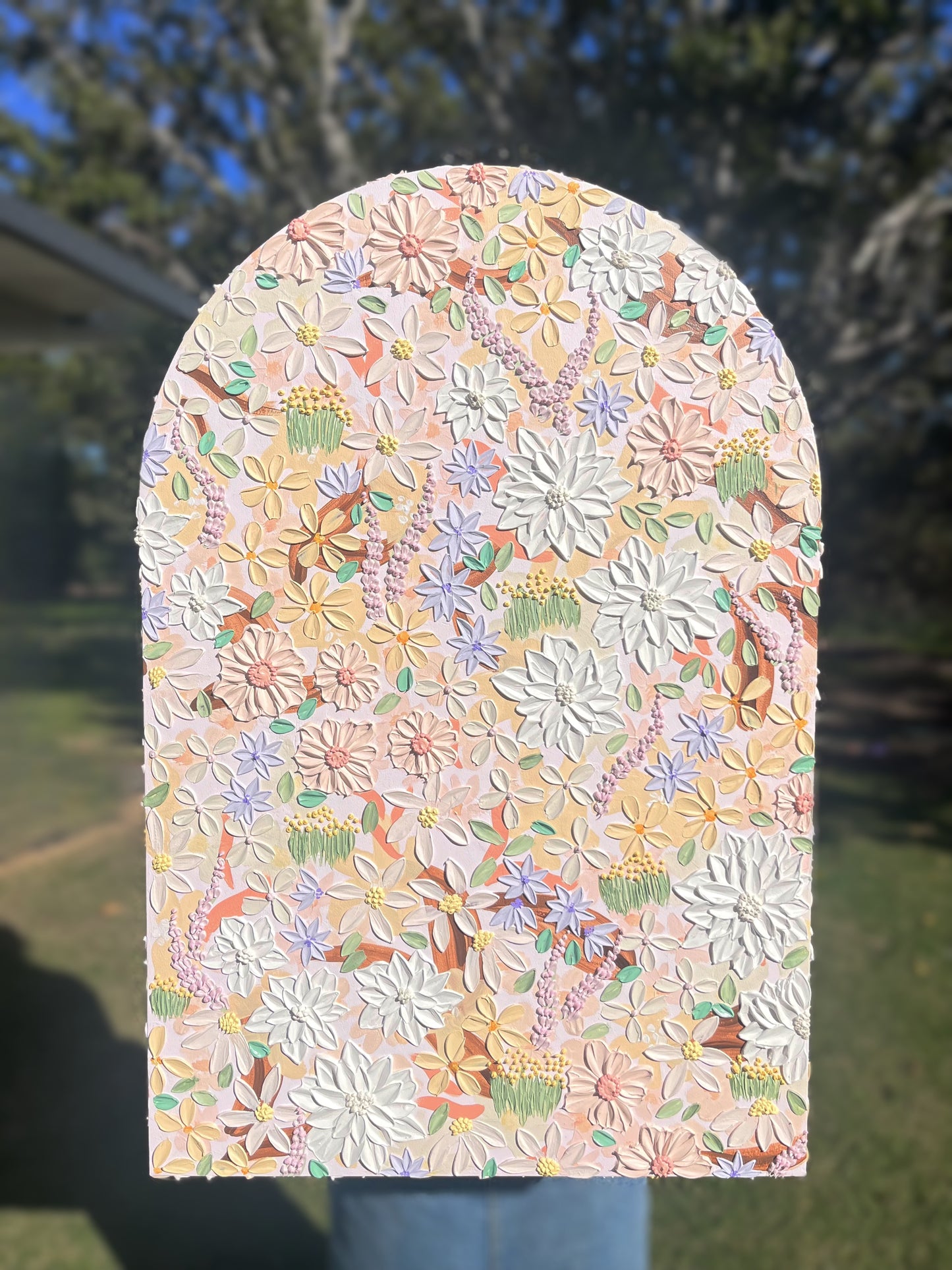 Floral Flair - 60cm x 90cm in Arch