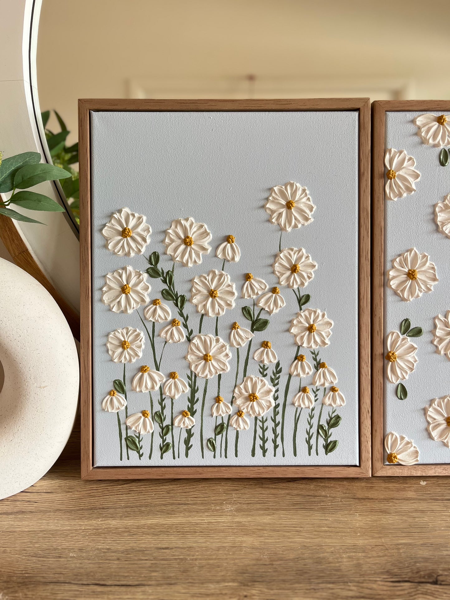 Daisy Delight in Blue - 30cm x 40cm Set